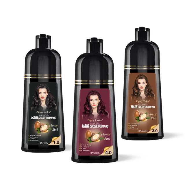 Zippy Color Permanent Hair Color Shampoo,Zippy Color Permanent Hair Color Shampoo – Wholesale Hair Care,Guangdong Mingli Biomedical Technology Co., Ltd.