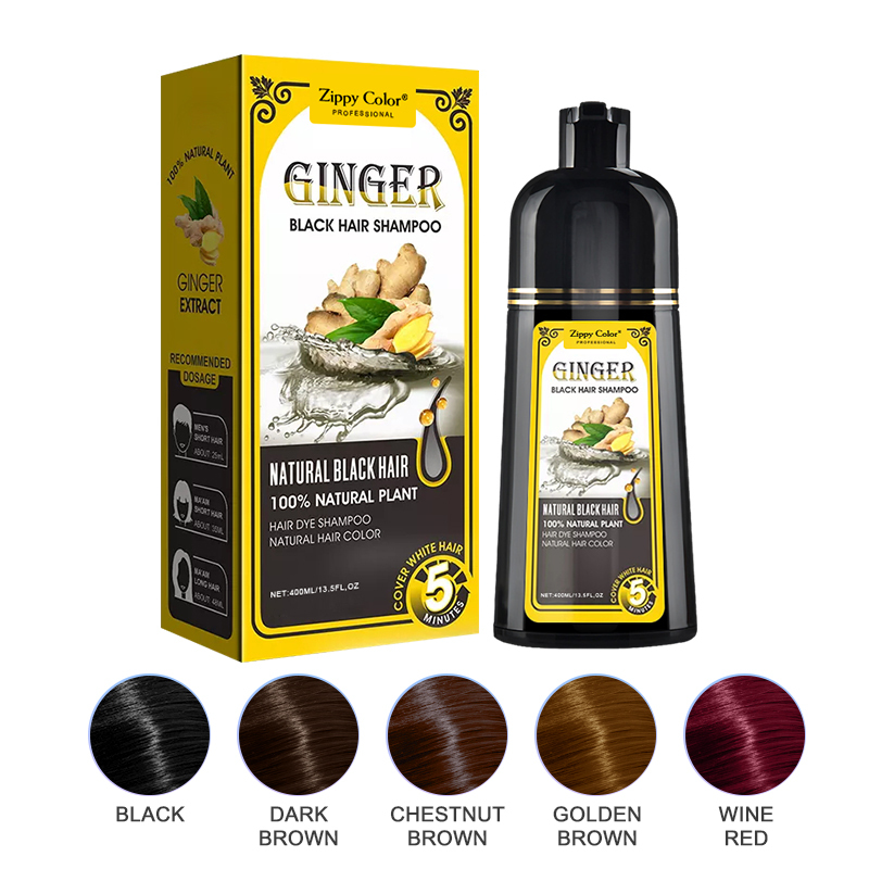 Zippy Color Ginger Black Hair Shampoo,Zippy Color Ginger Black Hair Shampoo,Guangdong Mingli Biomedical Technology Co., Ltd.