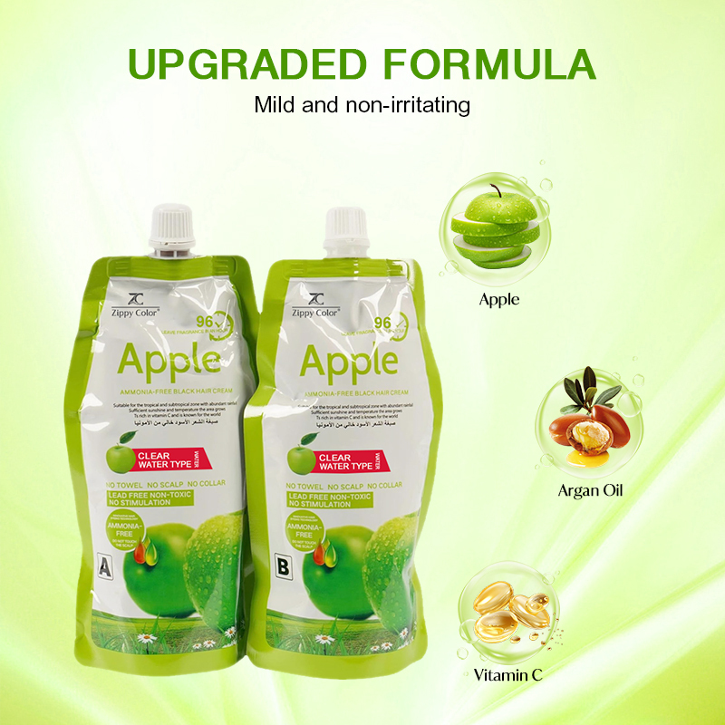 500ml*2 Ammonia Free Black Hair Shampoo Fast Hair Color Shampoo For Home Use,Ammonia-Free Black Hair Color Shampoo – Wholesale Hair Care,Guangdong Mingli Biomedical Technology Co., Ltd.