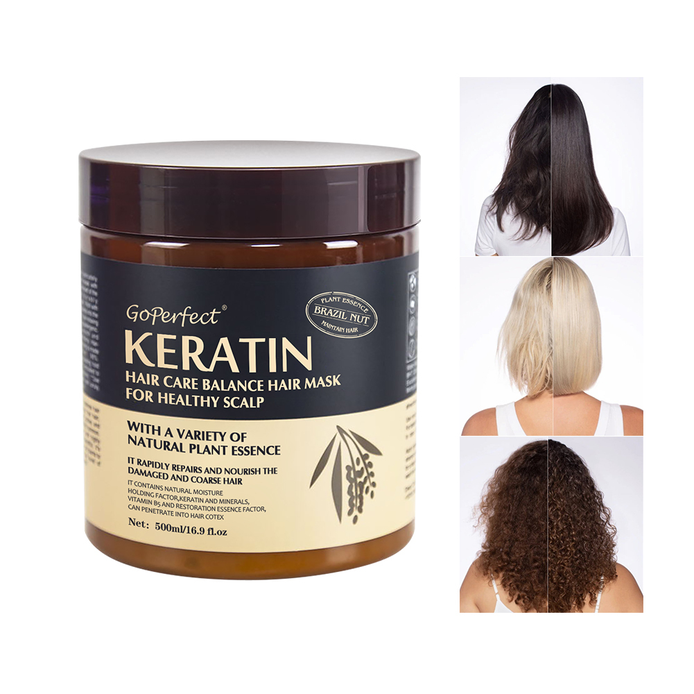 GoPerfect Keratin Hair Mask: Advanced Repair for Luxurious Hair Vitality,GoPerfect Keratin Hair Mask – Wholesale Hair Care Treatment,Guangdong Mingli Biomedical Technology Co., Ltd.