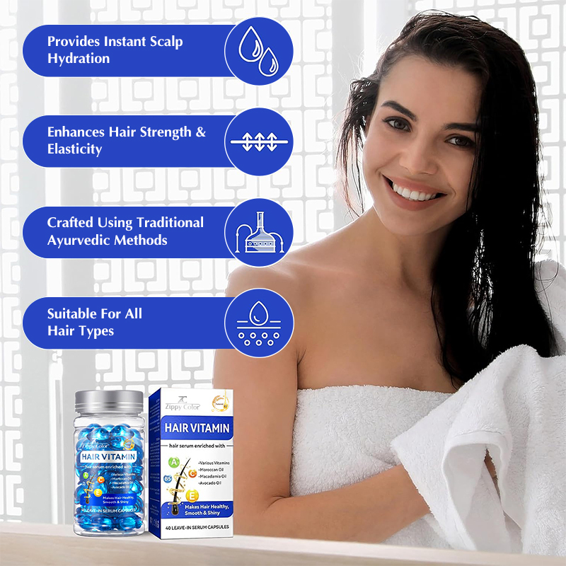 Magic Hair Care Products: Hair Vitamins Capsules for Nourishing and Moisturizing,Magic Hair Vitamins Capsules – Wholesale Hair Care Supplement,Guangdong Mingli Biomedical Technology Co., Ltd.