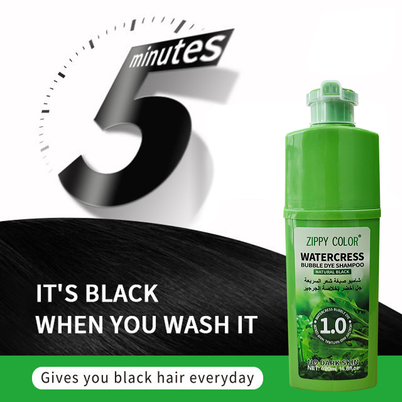 Why Watercress Bubble Hair Dye Shampoo Is the New Must-Have in Middle East,Desert-Proof Watercress Bubble Hair Dye Shampoo | 3in1 for Middle East,Guangdong Mingli Biomedical Technology Co., Ltd.