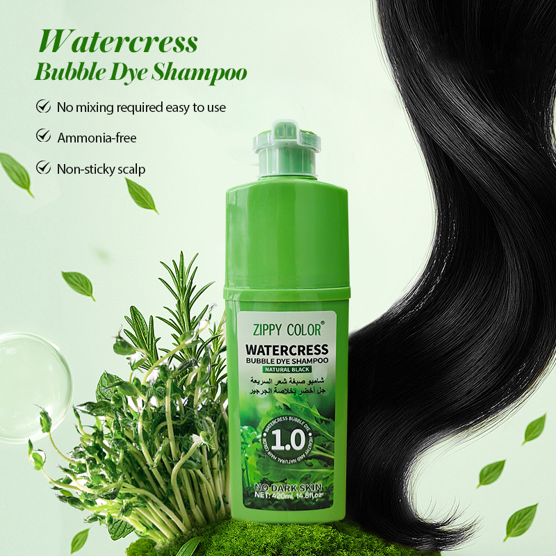 Why Watercress Bubble Hair Dye Shampoo Is the New Must-Have in Middle East,Desert-Proof Watercress Bubble Hair Dye Shampoo | 3in1 for Middle East,Guangdong Mingli Biomedical Technology Co., Ltd.
