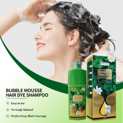 Ammonia-Free & Scalp-Stain-Free Bubble Mousse Hair Dye Shampoo: The Ultimate White & Gray Hair Repair for Hair Health,Herbal Bubble Hair Color | Ammonia-Free Foam Dye for Middle East,Guangdong Mingli Biomedical Technology Co., Ltd.