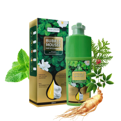 Ammonia-Free & Scalp-Stain-Free Bubble Mousse Hair Dye Shampoo: The Ultimate White & Gray Hair Repair for Hair Health,Herbal Bubble Hair Color | Ammonia-Free Foam Dye for Middle East,Guangdong Mingli Biomedical Technology Co., Ltd.