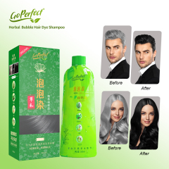 GoPerfect Herbal Bubble Hair Dye Shampoo,Herbal Bubble Hair Dye | Ammonia-Free Foam Hair Dye by Mingli Factory,Guangdong Mingli Biomedical Technology Co., Ltd.