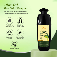 Newest Non Stained Formula: Olive Oil Hair Color Shampoo,Newest Non Stained Formula: Olive Oil Hair Color Shampoo,Guangdong Mingli Biomedical Technology Co., Ltd.