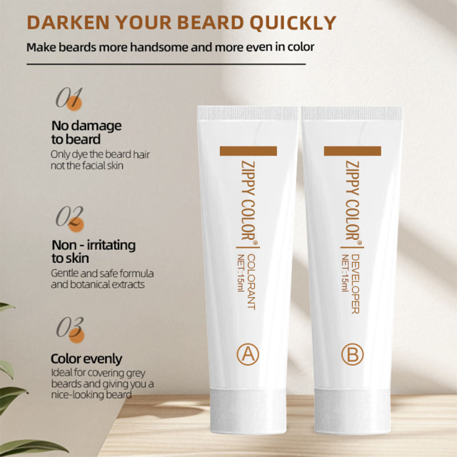 The 5-Minute Beard Fix: Covering Gray Hair Without the Sting,The 5-Minute Beard Fix: Covering Gray Hair Without the Sting,Guangdong Mingli Biomedical Technology Co., Ltd.