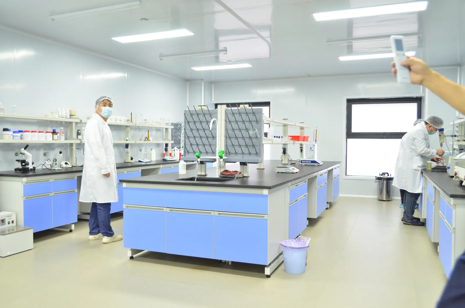 In-house quality-control laboratory at Mingli Factory, Foshan &mdash; photo taken 2023-12-14