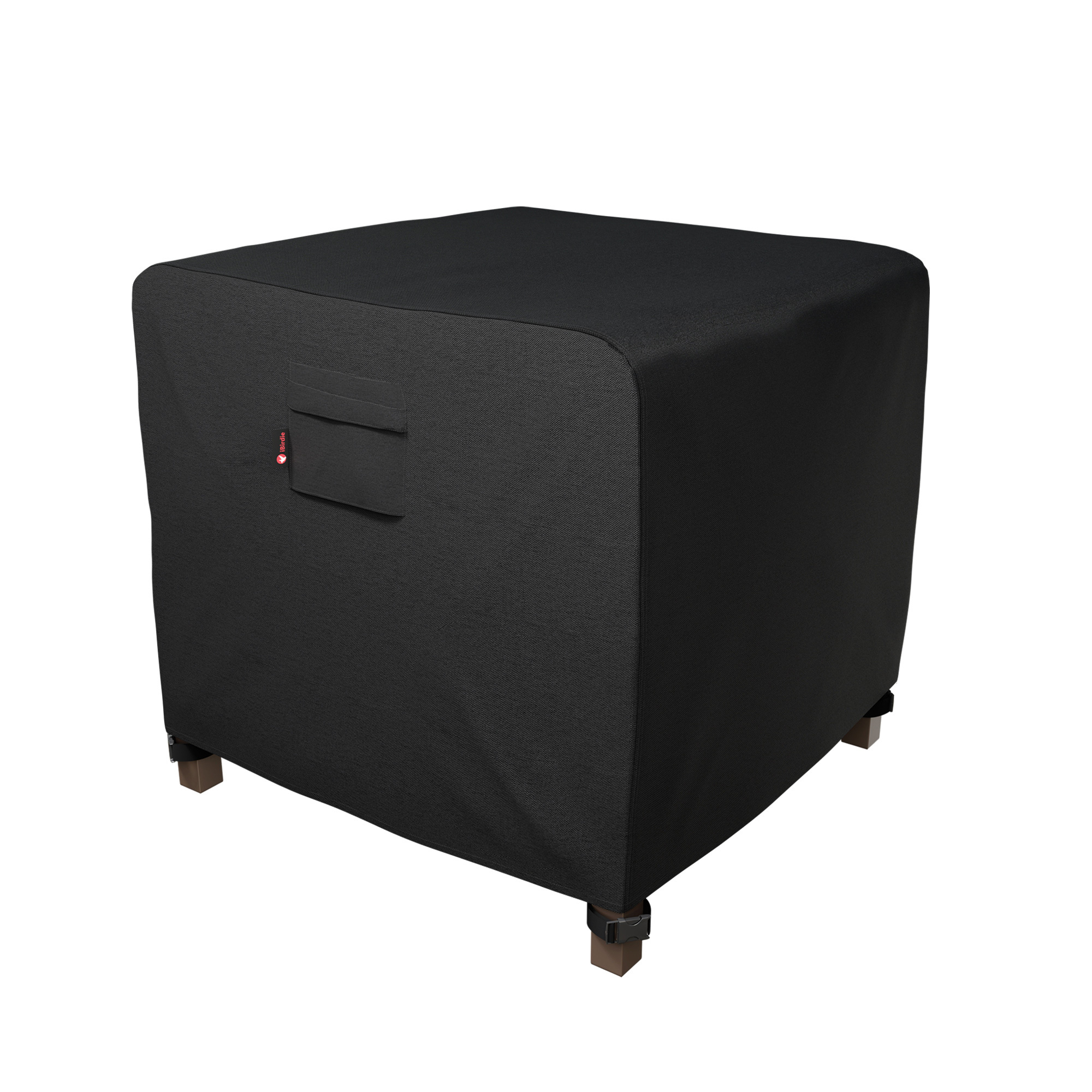 iBirdie Square Fire Pit Cover 32 inch Outdoor Waterproof and Weatherproof Heavy Duty 600D Patio Fireplaces Table Cover