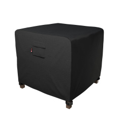 iBirdie Square Fire Pit Cover 32 inch Outdoor Waterproof and Weatherproof Heavy Duty 600D Patio Fireplaces Table Cover