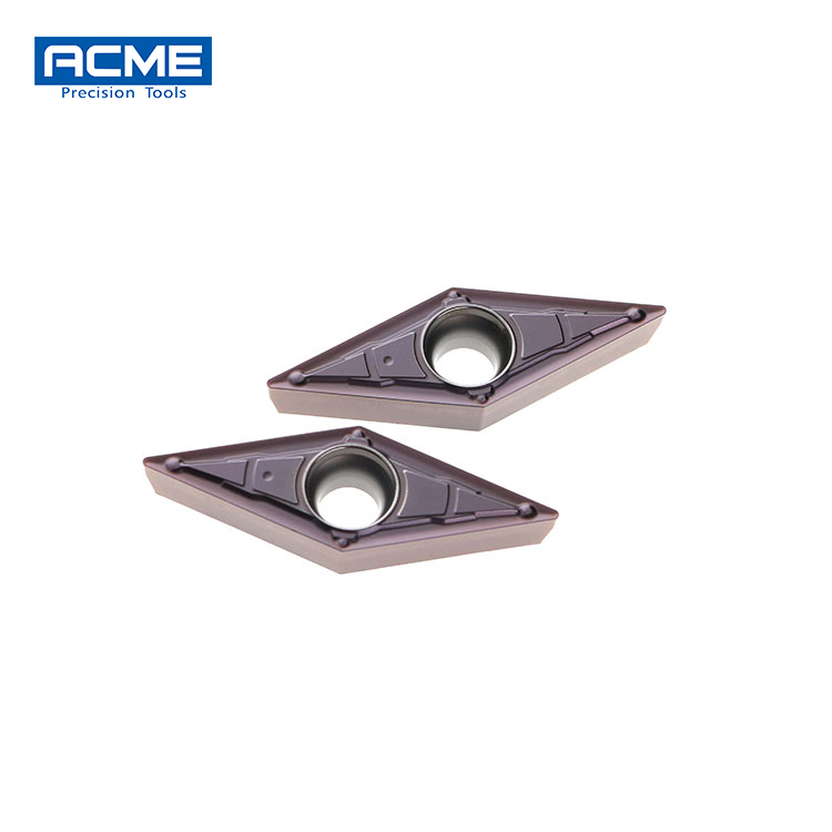Pvd Coated Carbide Turning Inserts VBMT160404-TF For Steel
