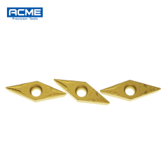 Pvd Coated Carbide Turning Inserts VBMT160404-HM For Steel