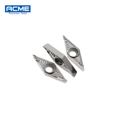 VCGT160404 Carbide inserts for high-precision lathe cutting of aluminum