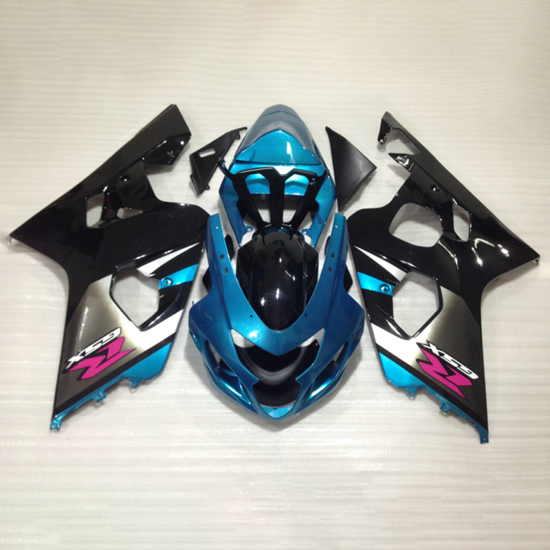 GSXR600/750 2004 2005 for SUZUKI Motorcycle Fairings Ket, ABS Plastic 100% Fit Injection Mold