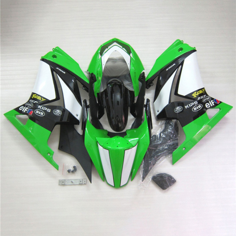 For KAWASAKI 2008 2009 2010 2011 2012 NINJA250 Full Fairing Set 08 09 10 11 12 NINJA 250 Motorcycle Fairings Bodywork Kit