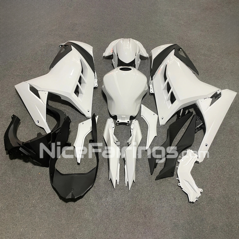 Cool Fairing Kit for Kawaski Ninja 300 2013 2014 2015 2016 2017 Pearl White