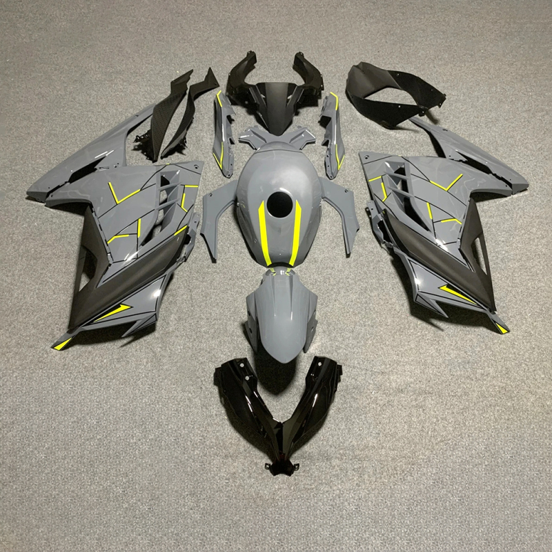 2013 2014 2015 2016 2017 Ninja 300 for Kawasaki Nardo Grey Fairing Kit