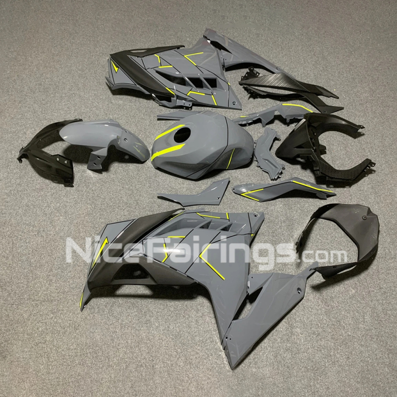 2013 2014 2015 2016 2017 Ninja 300 for Kawasaki Nardo Grey Fairing Kit