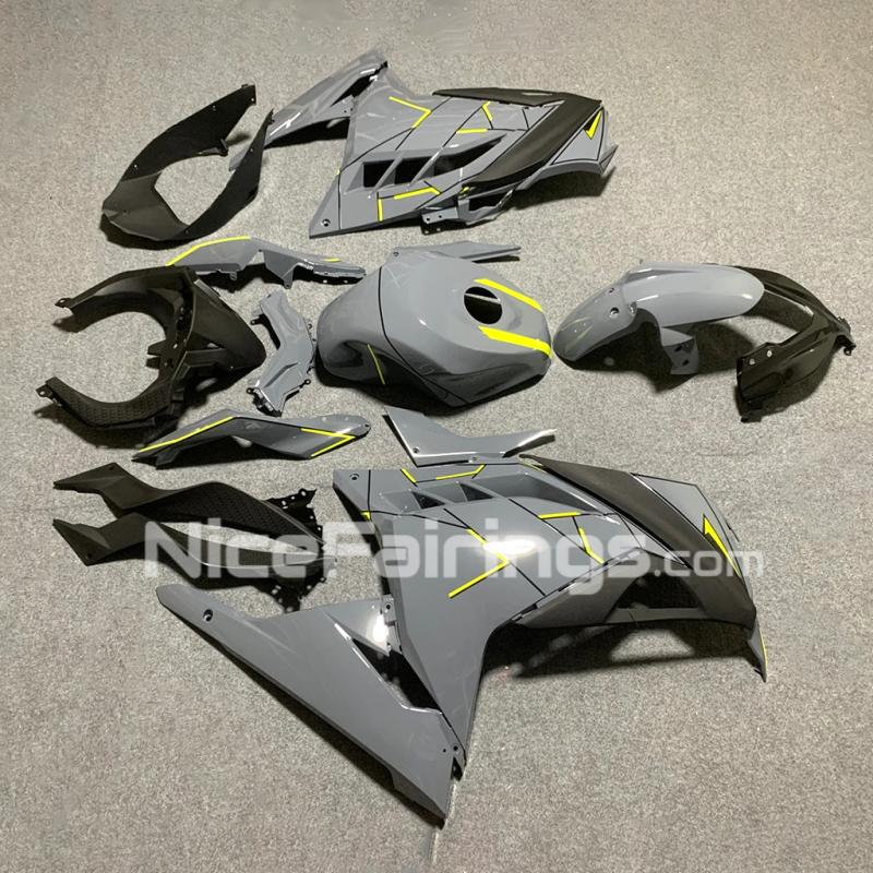 2013 2014 2015 2016 2017 Ninja 300 for Kawasaki Nardo Grey Fairing Kit