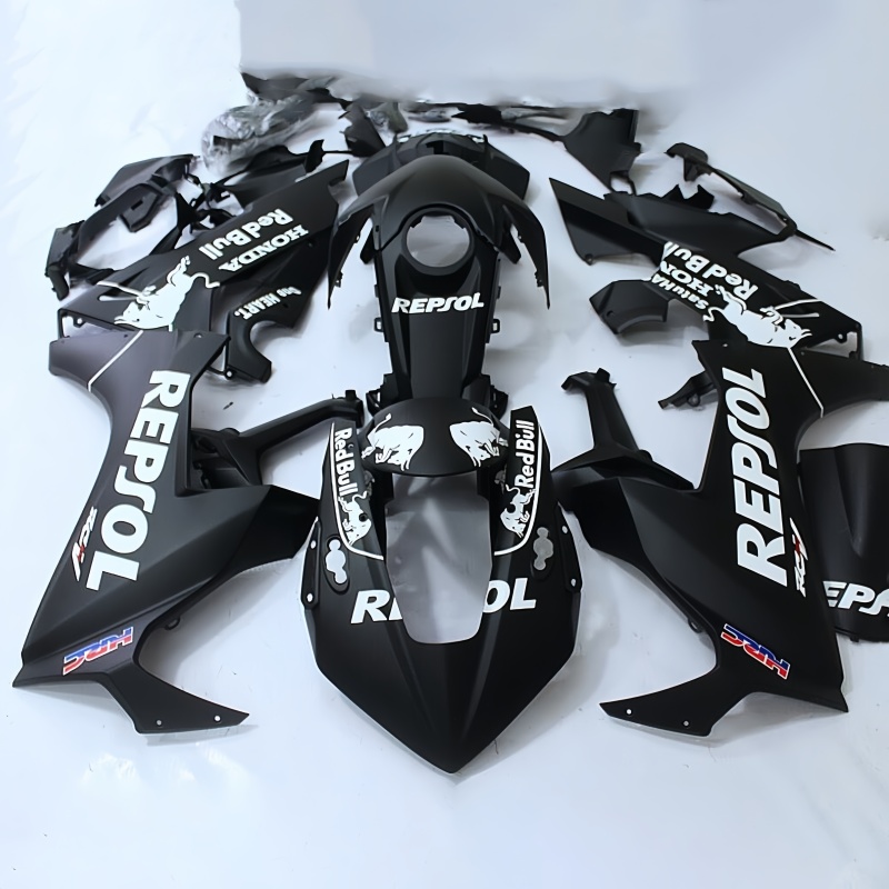 For Honda 2017-2019 CBR1000RR All Matte Black Fairings Bodykits