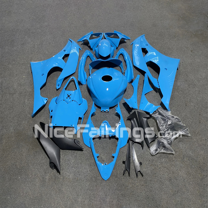 For YAMAHA 2008-2013 2014 2015 2016 YZFR6 Full Blue Motorcycle Fairings Kit YZF R6