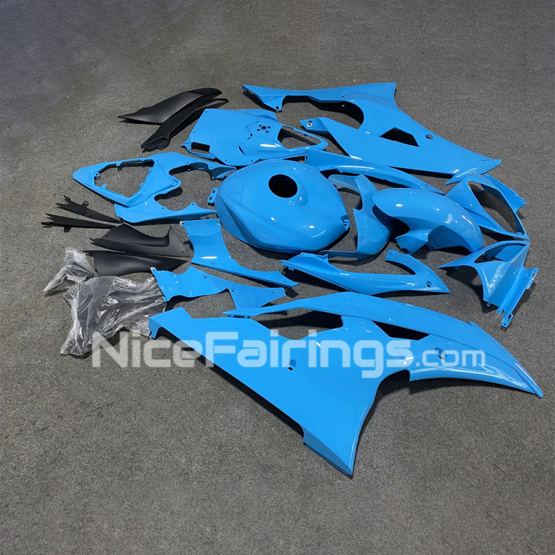 For YAMAHA 2008-2013 2014 2015 2016 YZFR6 Full Blue Motorcycle Fairings Kit YZF R6