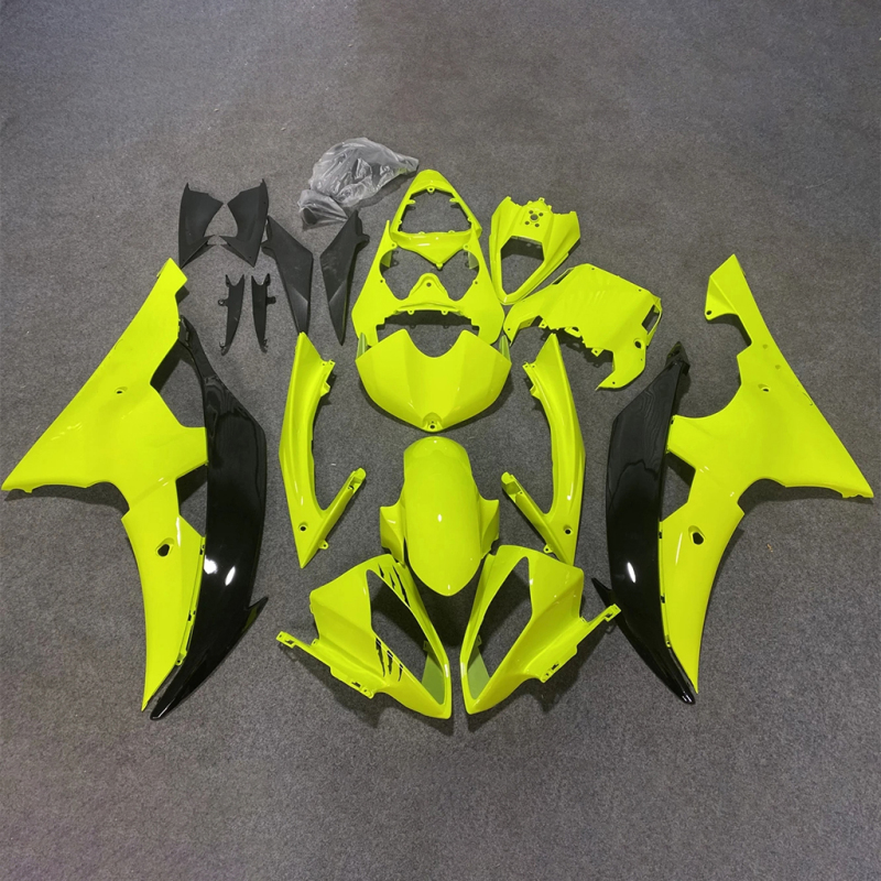 For YAMAHA 2008-2013 2014 2015 2016 YZFR6 Yellow-Green Motorcycle Fairings Kit YZF R6