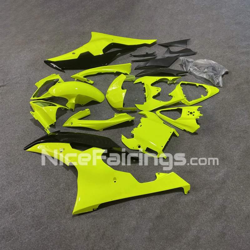 For YAMAHA 2008-2013 2014 2015 2016 YZFR6 Yellow-Green Motorcycle Fairings Kit YZF R6