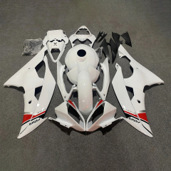 For YAMAHA 2008-2013 2014 2015 2016 YZFR6 White Fuel Tank Cover Motorcycle Fairings YZF R6
