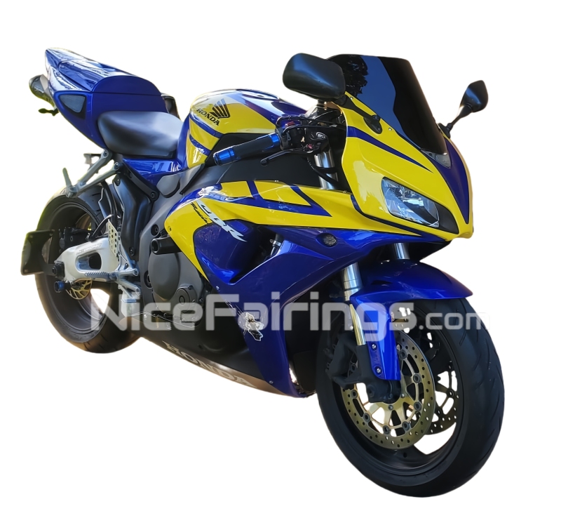 For Honda 2006-2007 CBR1000RR Yellow Blue Fairings