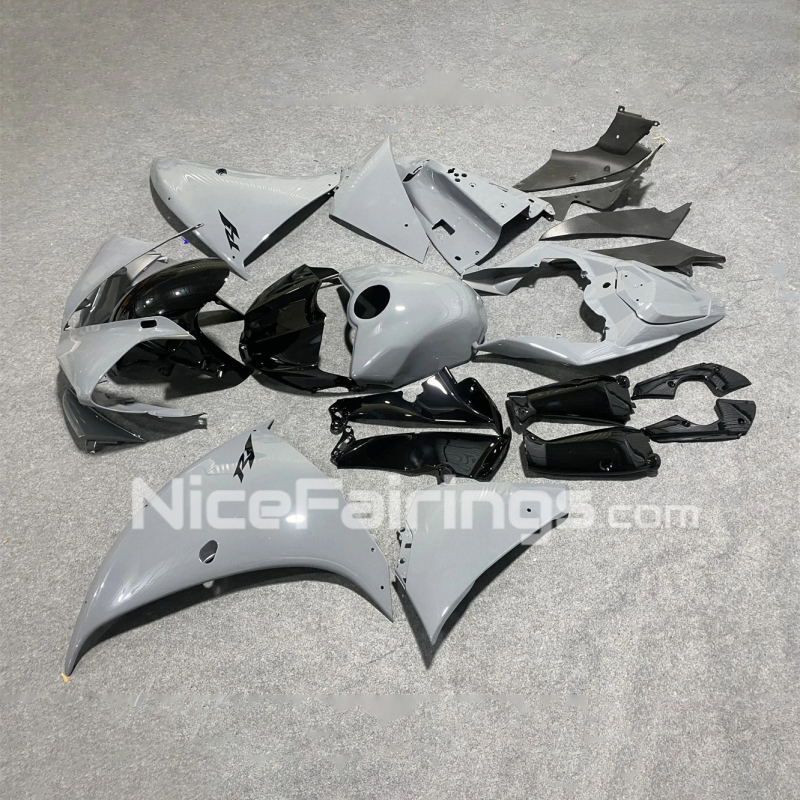 For YAMAHA YZFR1 YZF R1 2009 2010 2011 2012 2013 2014 Nardo Grey Fuel Tank Cover Motorcycle Fairings Kit