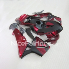 For HONDA 2003 2004 CBR600RR Matte Black Wine Red Fairing set
