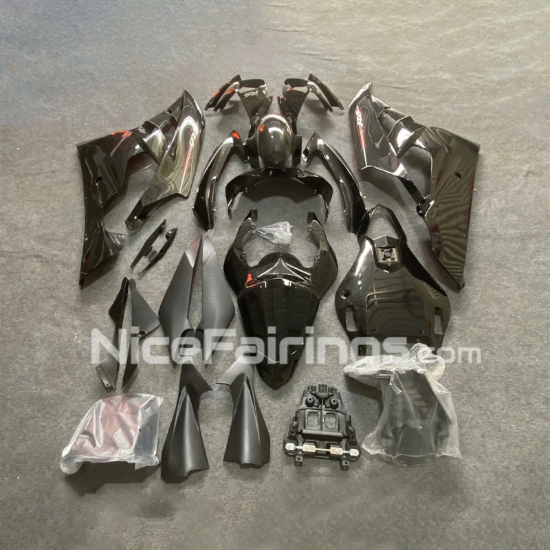 For YAMAHA 2006 2007 YZFR6 Glassy Black Motorcycle Fairings Kit YZF R6