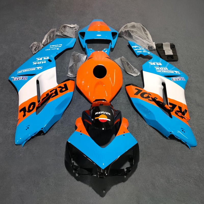 For Honda 2004-2005 CBR1000RR Orange Blue White Fairings