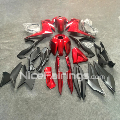For YAMAHA 2013 2014 2015 2016 2017 2018 YZFR3 YZF R25 Candy Red Motorcycle Fairings Kit
