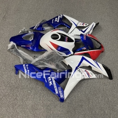 For HONDA 2007-2008 CBR600RR Blue White Fairing set