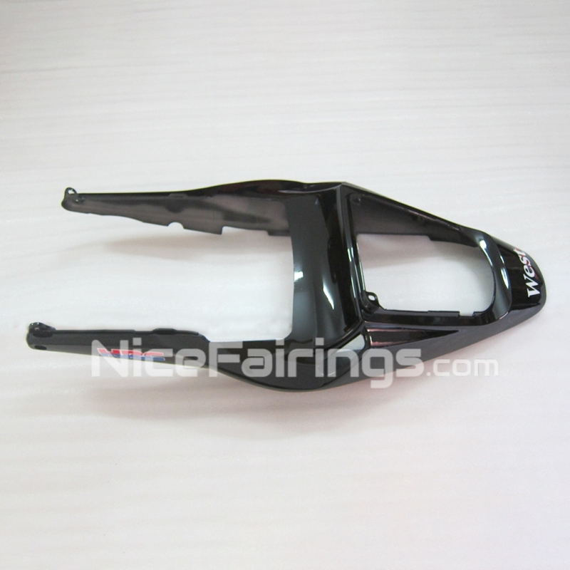 For HONDA 2003 2004 CBR600RR Black White West Fairing set