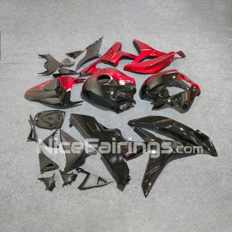 For HONDA 2007-2008 CBR600RR Black&White Fairing set