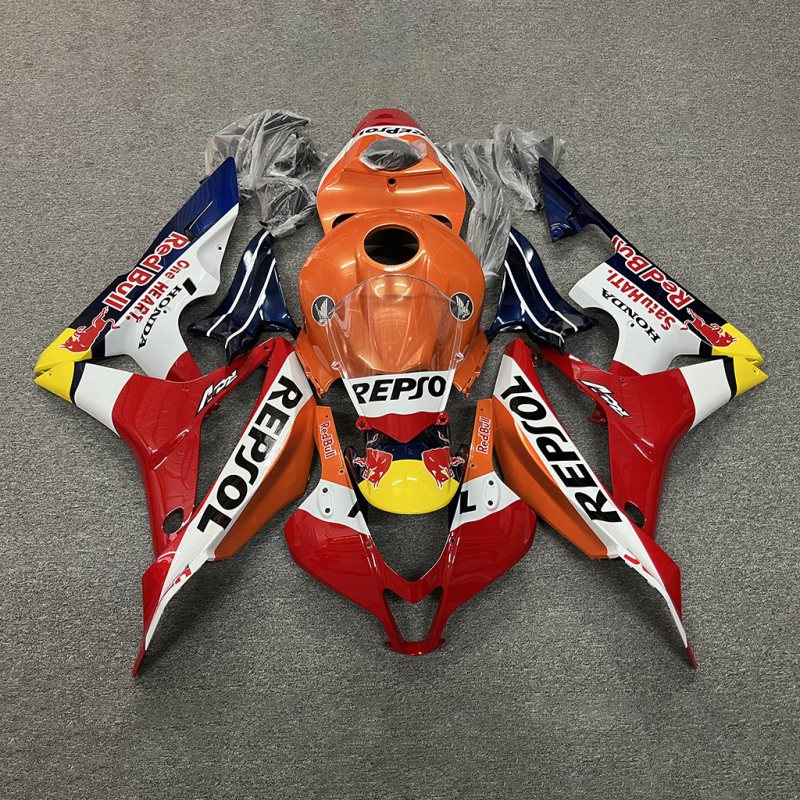 For HONDA 2007-2008 CBR600RR REPSOL Red Bull Fairing set