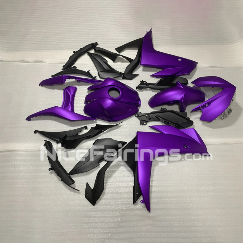 2013 2014 2015 2016 2017 2018 for YAMAHA YZFR3 YZF R25 Purple Motorcycle Fairings Kit