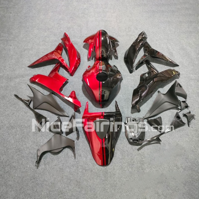 For HONDA 2007-2008 CBR600RR Black&White Fairing set