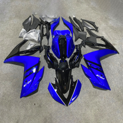 2013 2014 2015 2016 2017 2018 for YAMAHA YZFR3 YZF R25 Blue Black Motorcycle Fairings Kit