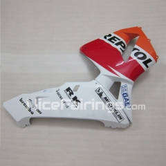 For HONDA 2003 2004 CBR600RR White Orange Fairing set