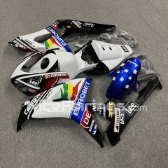 For Honda 2006-2007 CBR1000RR White Black Blue Fairing set