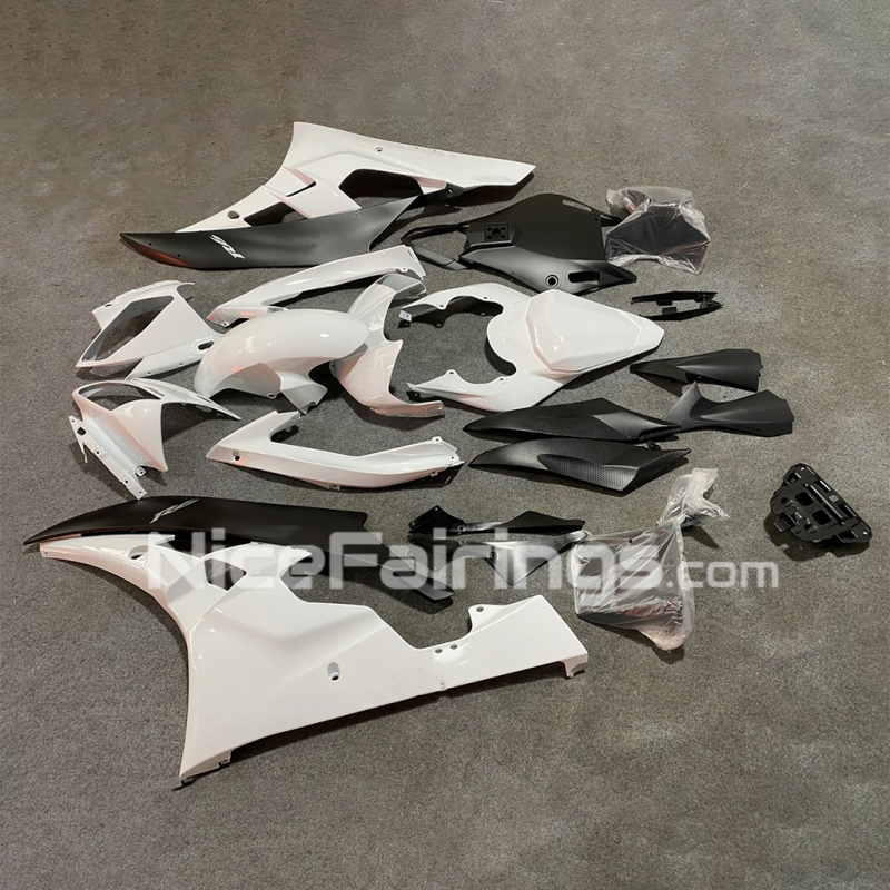 2006 2007 for YAMAHA YZFR6 White Injection Motorcycle Fairings Kit YZF R6
