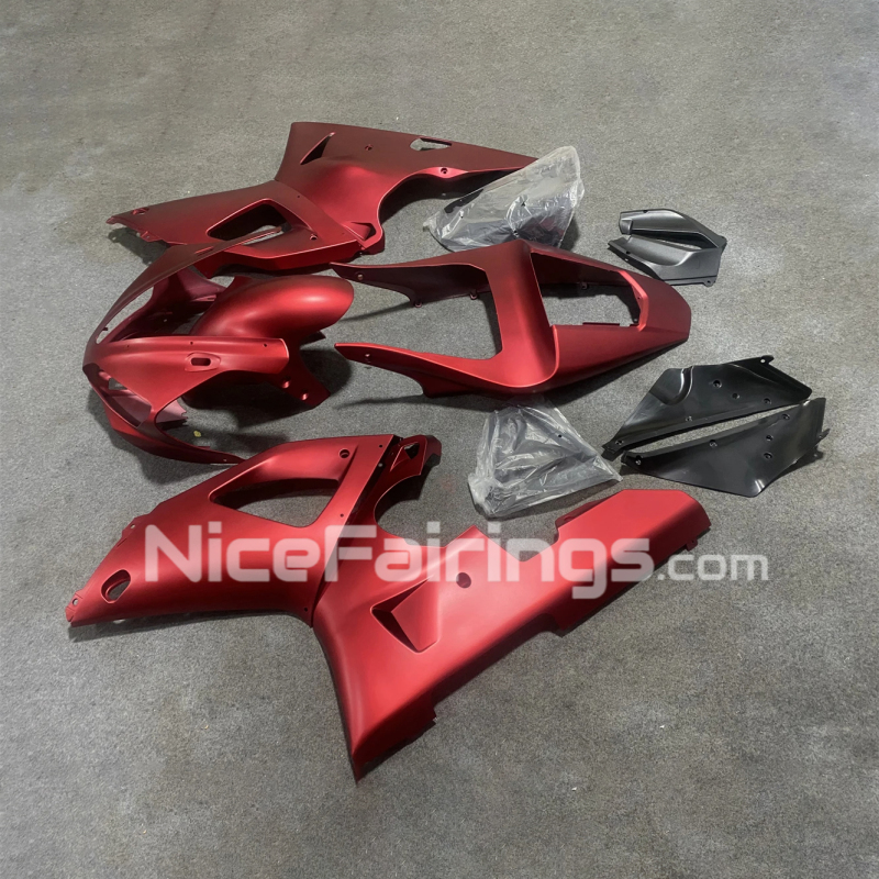 2000 2001 for YAMAHA YZFR1 YZF R1 Red Aftermarket Motorcycle Fairings Kit
