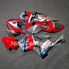 For HONDA 2005 2006 CBR600RR Glossy Red Silvery Injection Fairing set