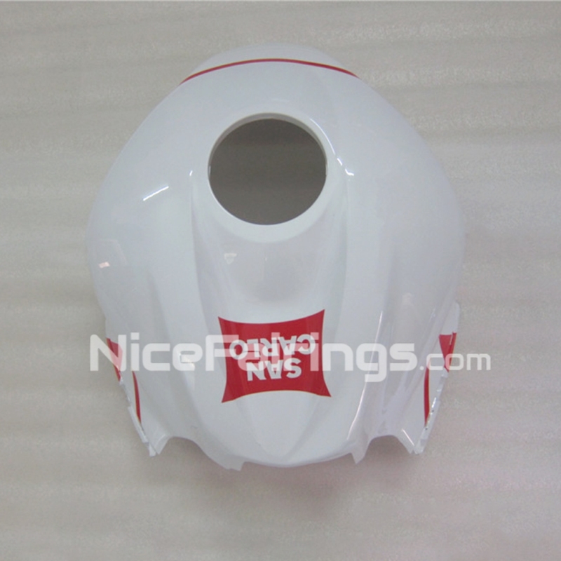 For HONDA 2007-2008 CBR600RR White Green Red Fairing set