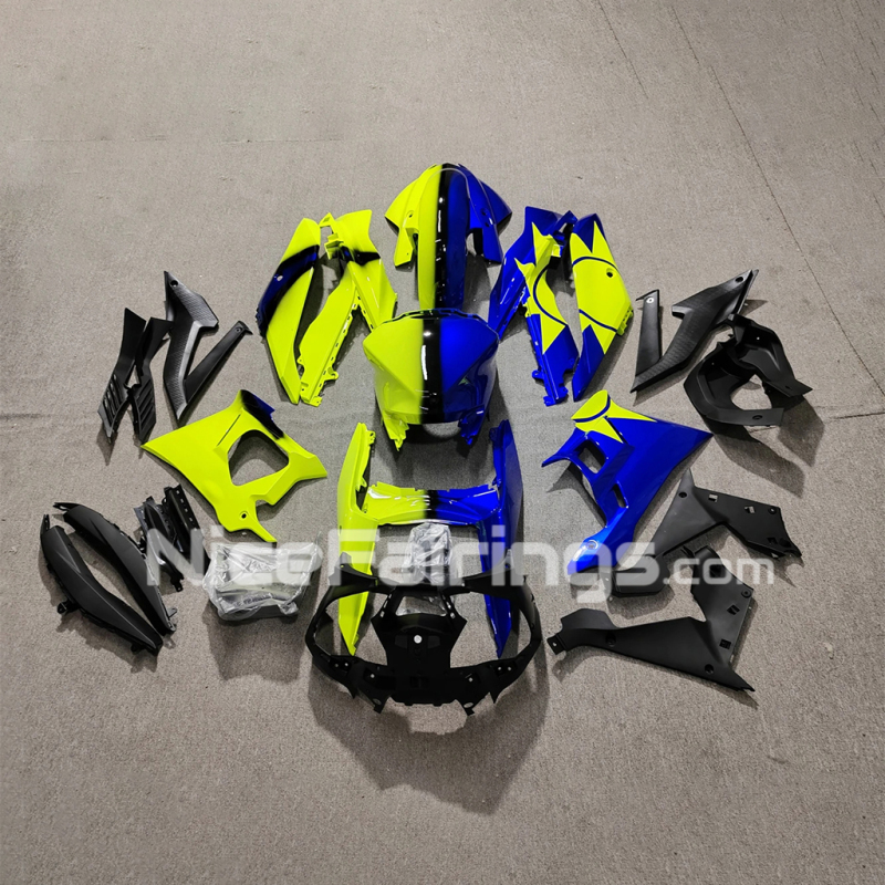 For YAMAHA 2019 2020 2021 2022 2023 2024 YZFR3 YZF R25  Yellow Blue Motorcycle Parts Fairings Kit
